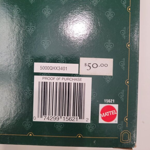 Yuletide Romance Barbie Hallmark Special Edition Doll 1996 Mattel 15621 NIB - Picture 11 of 11